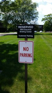 Reserved (no parking)